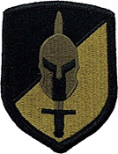 142nd Military Police Brigade OCP Scorpion Shoulder Patch With Velcro